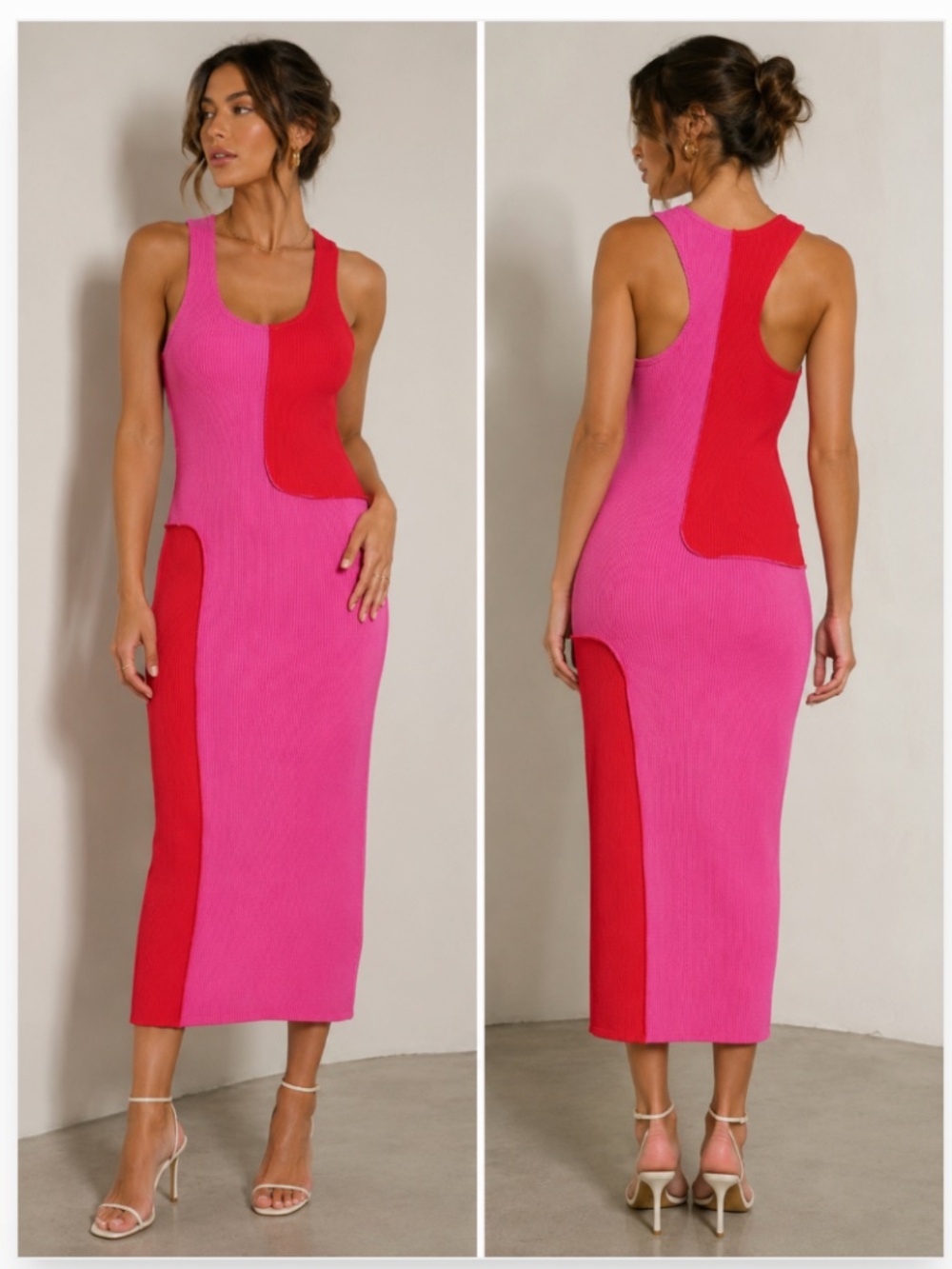 naked wardrobe body-con dress, medium